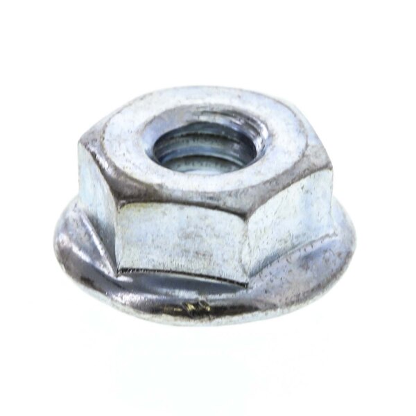 A close-up of an Anets lock nut with a metal cap.