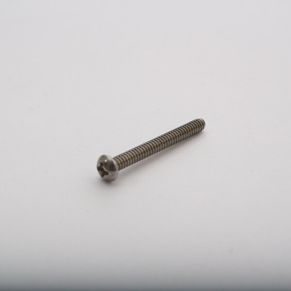 A close-up of a Pitco stainless steel screw.