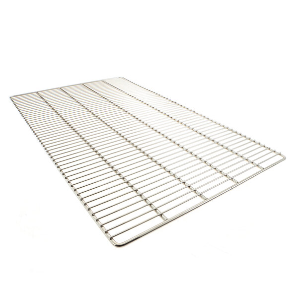 A metal grid for Pitco fryer filter paper on a white background.