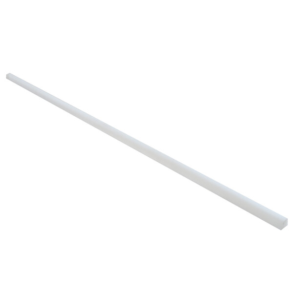 A long white plastic rod with a handle.