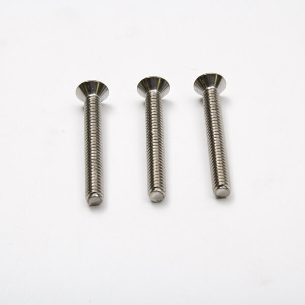 A group of Blodgett screws on a white background.