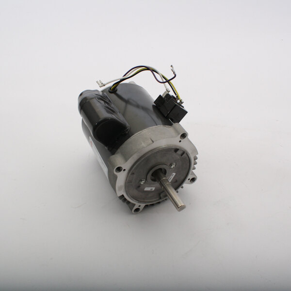 A Robot Coupe R239D motor with wires.