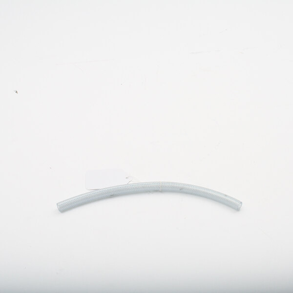 A white plastic tube of Moyer Diebel tubing with a white label.