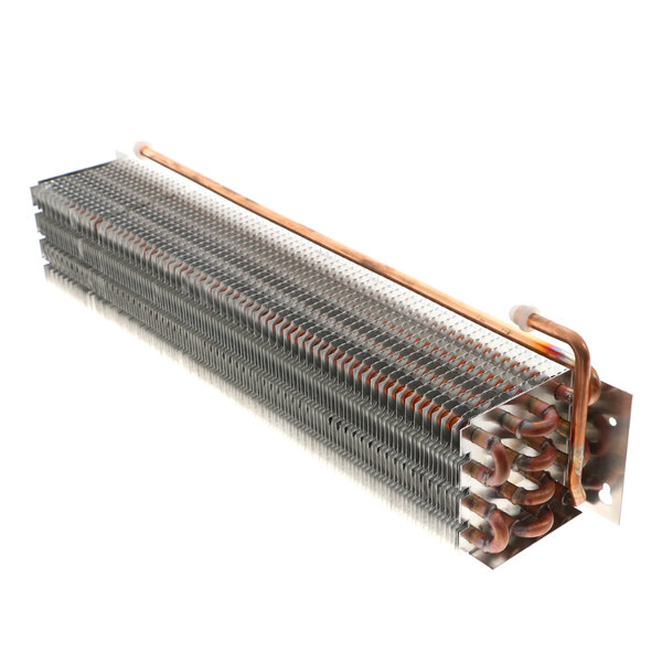 A Delfield coil heat exchanger with copper pipes.