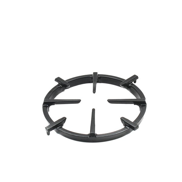 A black US Range top ring grate with four holes.
