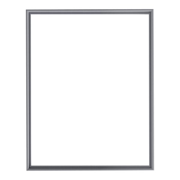 A rectangular frame with a white background.