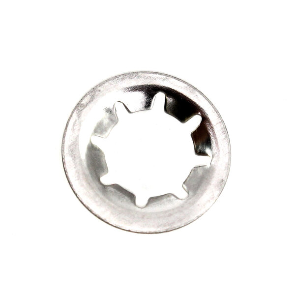 A close-up of a BKI Latch Stud Retainer screw.
