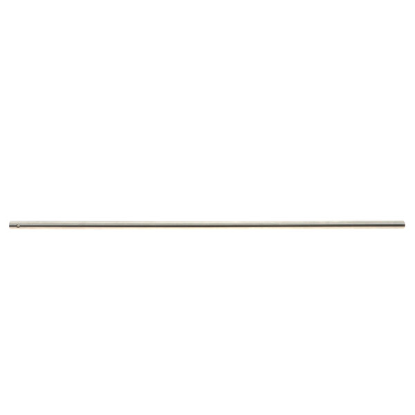 A metal rod on a white background.