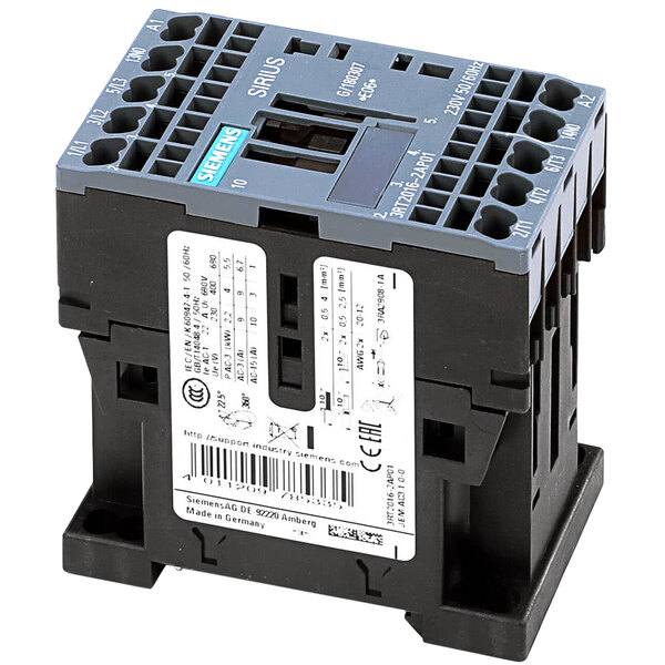A Fagor Commercial 4-way UL contactor with a black and grey cover.