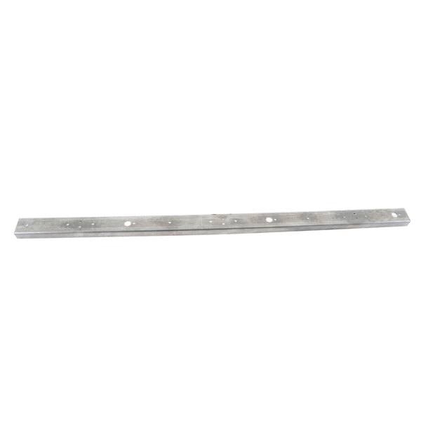 A metal bar with two holes on it.