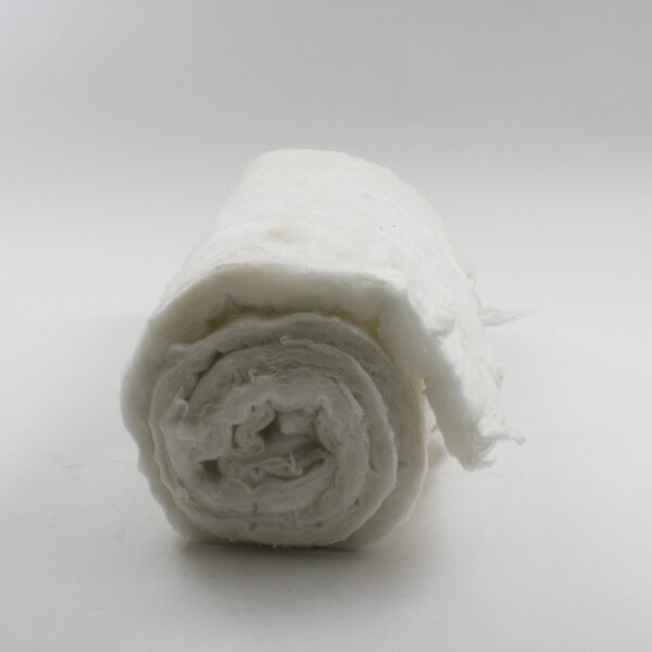 A roll of white cotton fabric.