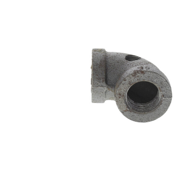 A Blodgett 5115 metal pipe fitting with a nut.