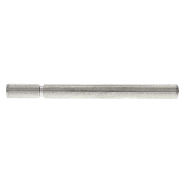 A stainless steel Blakeslee hinge pin cylinder with a long handle.