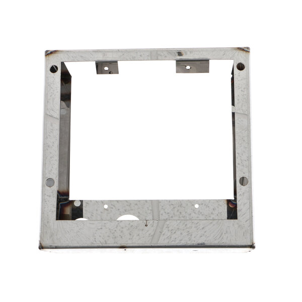 A metal Cleveland Service Control Box frame with 3 holes.