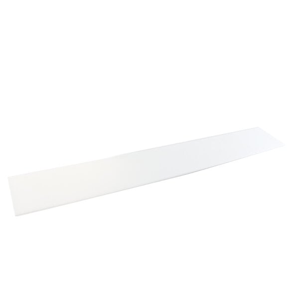 A white rectangular Randell cutting board on a white background.