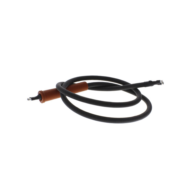 An Alto-Shaam ignitor cable with black and brown wires.
