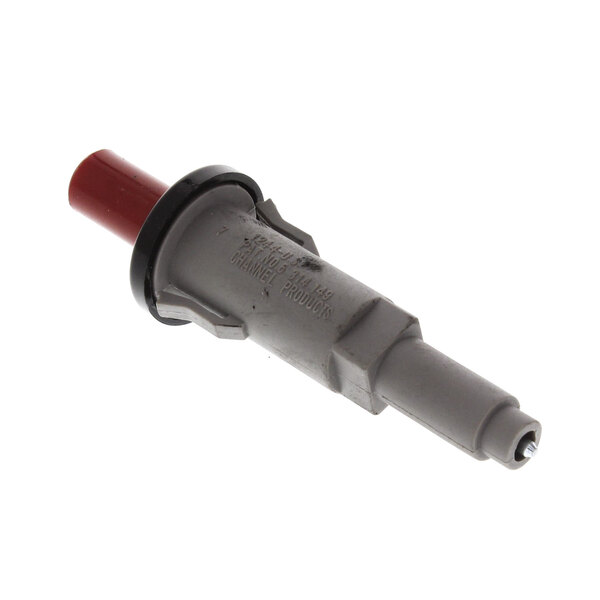 A close-up of a grey and red electrical plug on a Vulcan 00-921190 Ignitor.