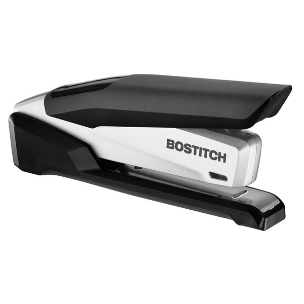 A black and silver Bostitch stapler.