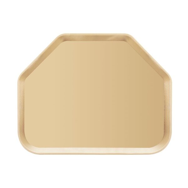 A beige rectangular Cambro tray.