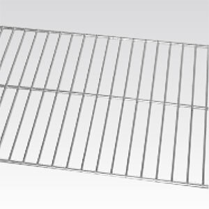 A Convotherm combi oven wire shelf with a wire grid on top.