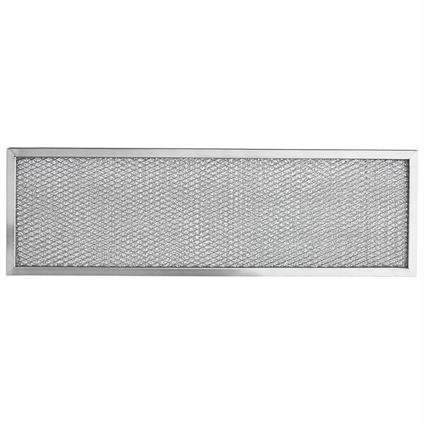 A close-up of a TurboChef stainless steel mesh air filter.