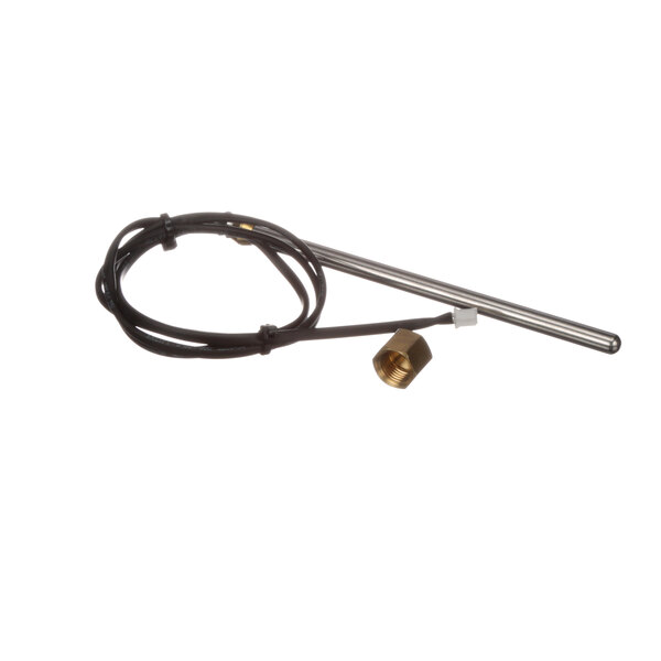 A Fetco temp probe with a black cable and metal rod.