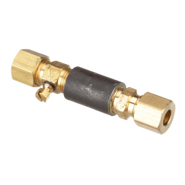 A Southbend brass and black metal Pilot Assy connector.