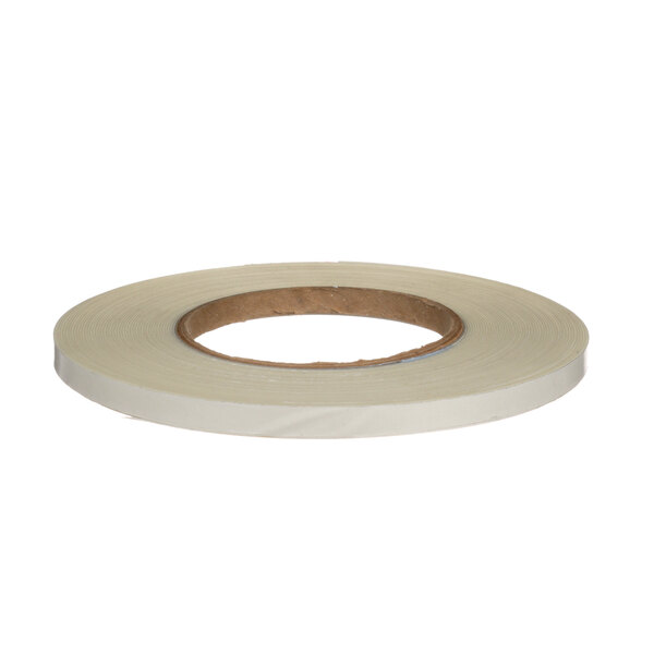 A roll of Delfield UHMW white tape on a white background.