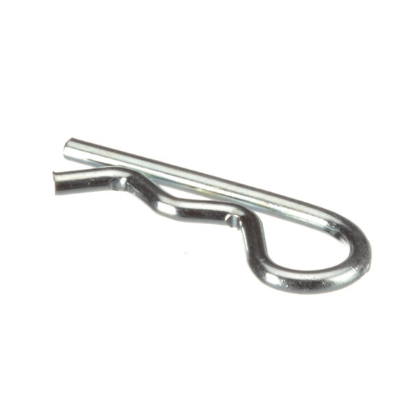 A close-up of a Silver King hairpin clip.
