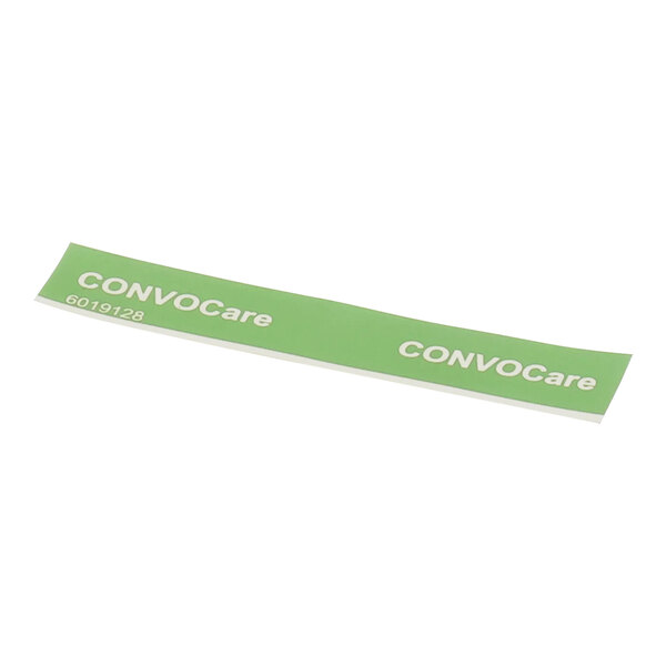 A green rectangular Convocare label with white text.