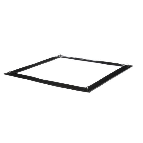A black wire frame on a white background with a black square frame around it.