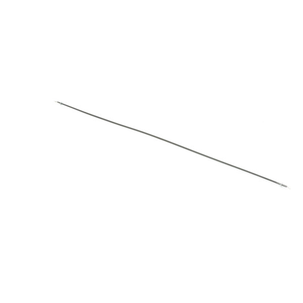 A long thin metal wire.