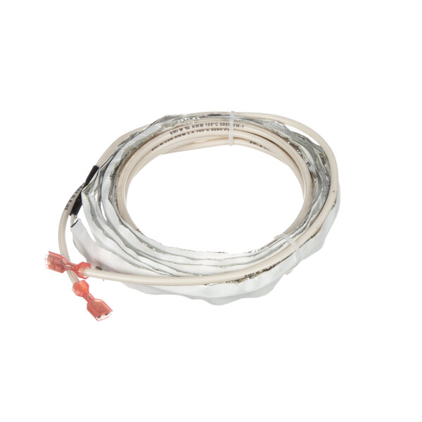 A white Perlick Perimeter Element cable with two red wires.
