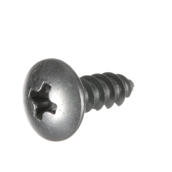 A close-up of a TurboChef screw on a white background.