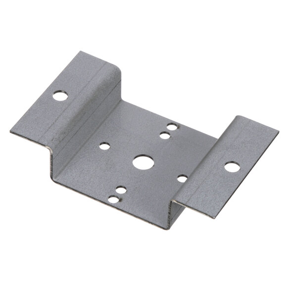 A metal bracket with holes for mounting.
