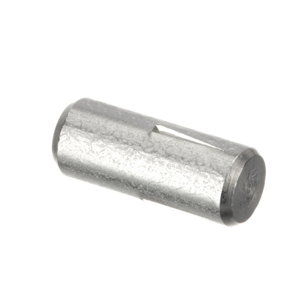 A close-up of a silver metal Hobart groove pin.