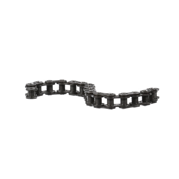 A black Southbend chain on a white background.