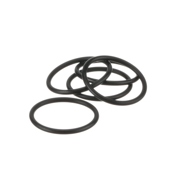 A pack of black rubber Rational O-Rings.
