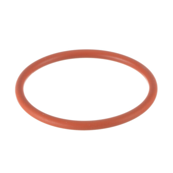 A round orange rubber Hobart O-ring.