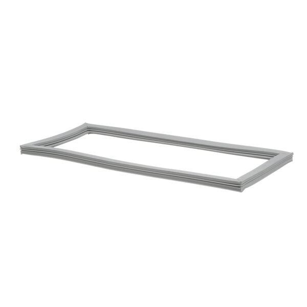 A grey rectangular Southbend gasket with a white background.