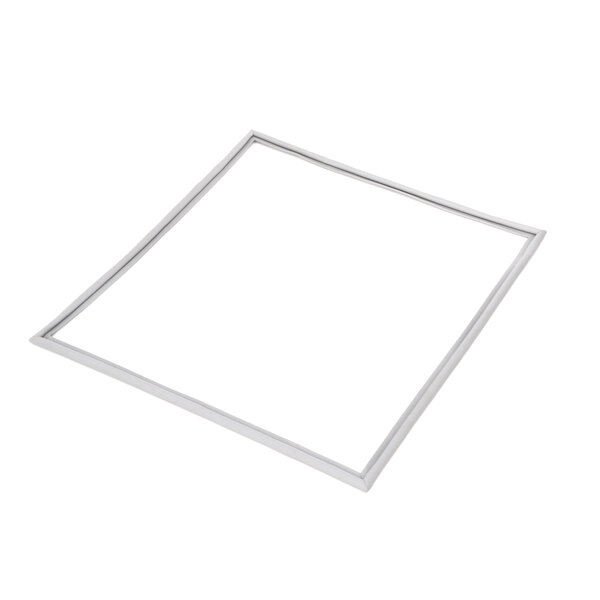 A white square gasket with a white border.