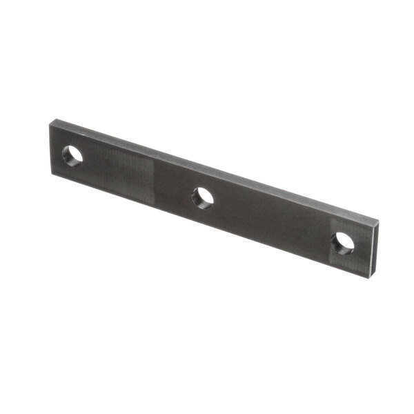 A Univex clutch side plate, a metal bar with two holes on it.