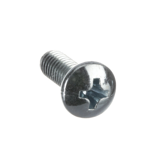A close-up of a Univex Phillips head screw.