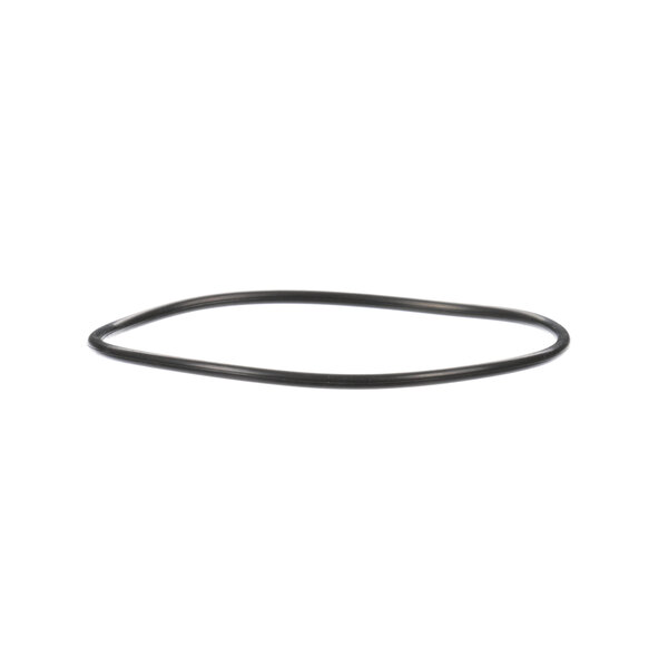 A black oval rubber O-ring.
