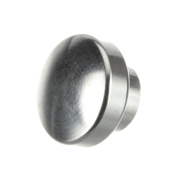 A close-up of a silver metal Bizerba lock bolt knob.