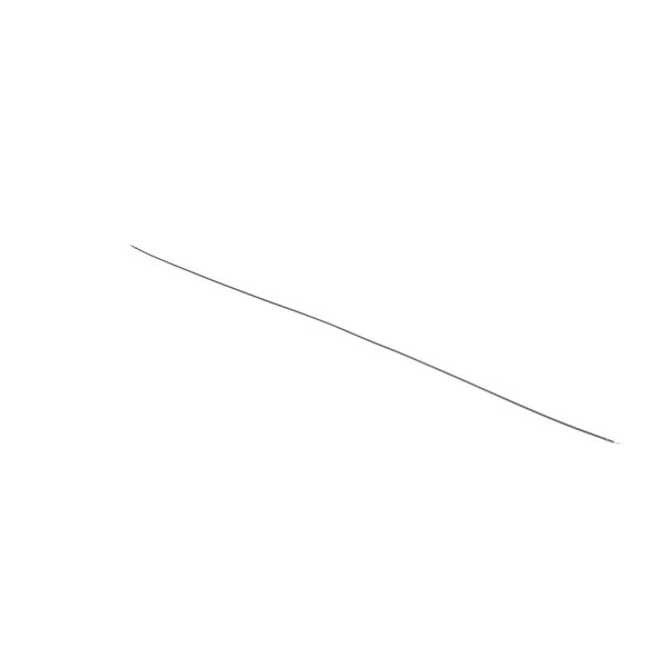 A long thin black wire with a needle on the end.