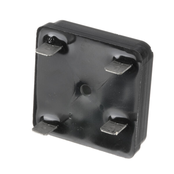 A black square Imperial hot surface controller with metal corners.