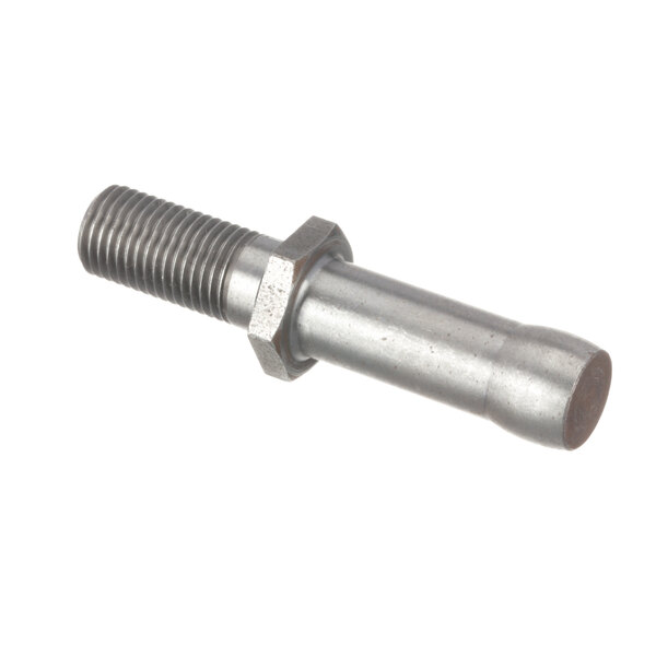 A Globe 1080 stainless steel bolt with a nut.