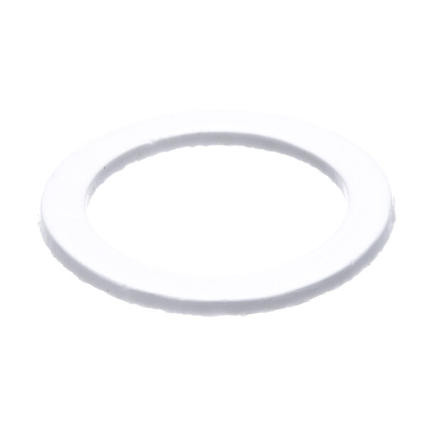 A white circular seal for a Garland conduit elbow.