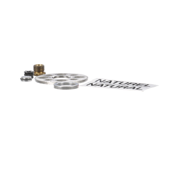 A group of Doyon Baking Equipment conversion kit parts on a white background.